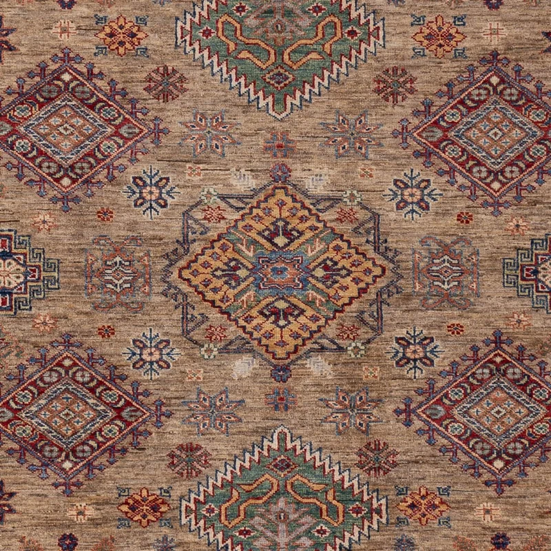 Ziegler Teppich - Kazak - 204 x 295 cm - dunkelbeige