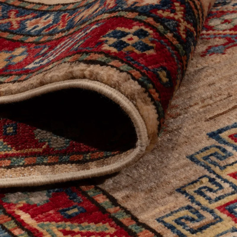Ziegler Teppich - Kazak - 204 x 295 cm - dunkelbeige