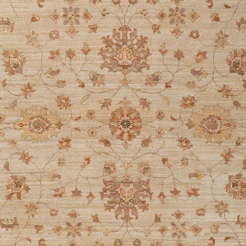 Ziegler Teppich 205x306cm - Orientteppich - beige
