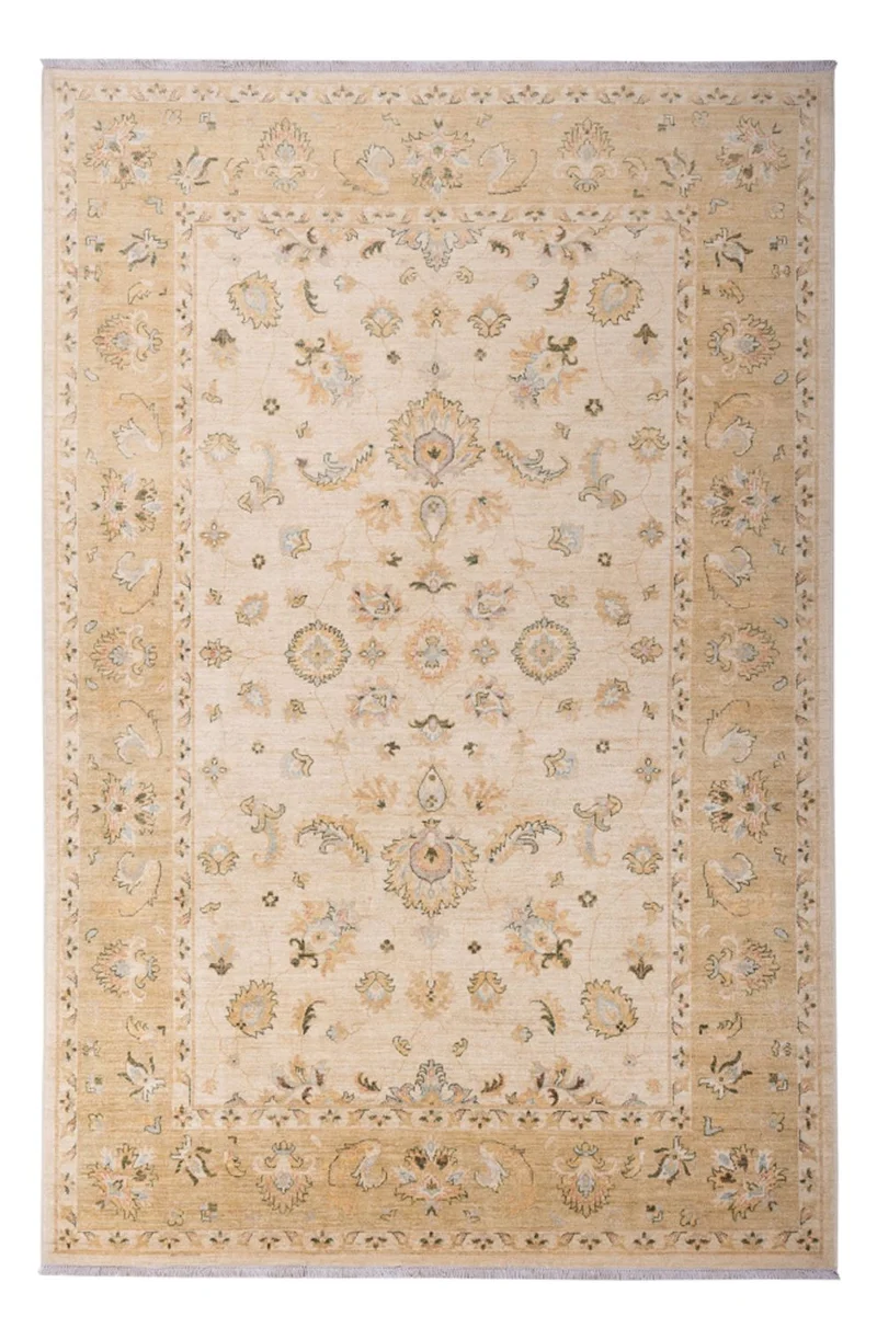 Ziegler Teppich 204x304cm - Orientteppich - beige