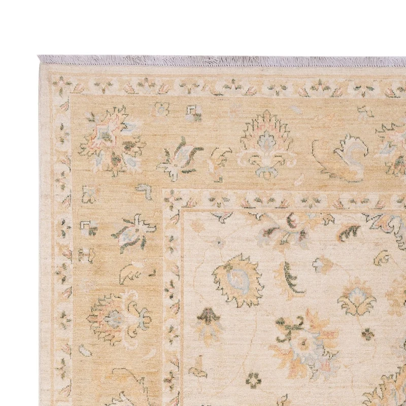 Ziegler Teppich 204x304cm - Orientteppich - beige