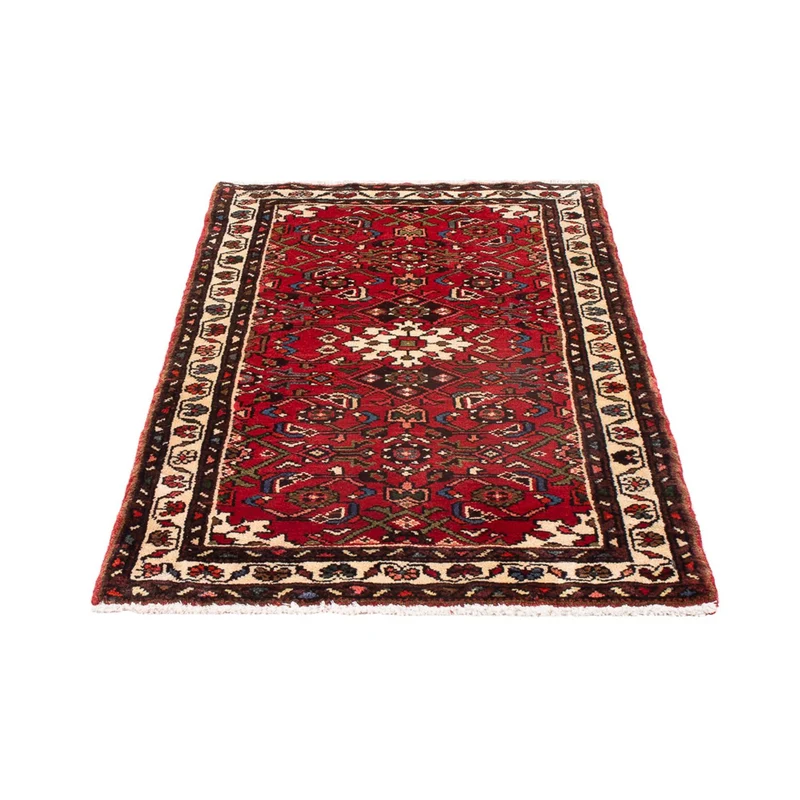 Malayer Teppich 72x121cm - Perserteppich - rot