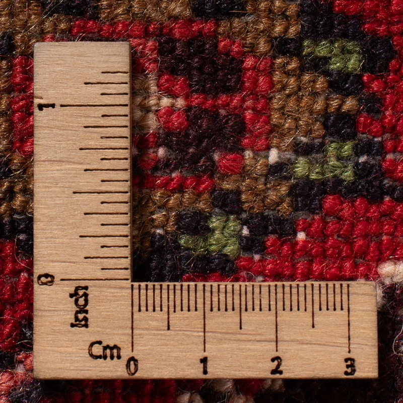 Malayer Teppich 72x121cm - Perserteppich - rot