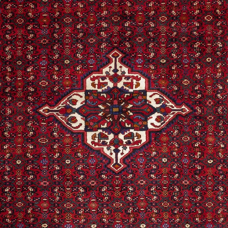 Malayer Teppich 258x363cm - Perserteppich - dunkelrot