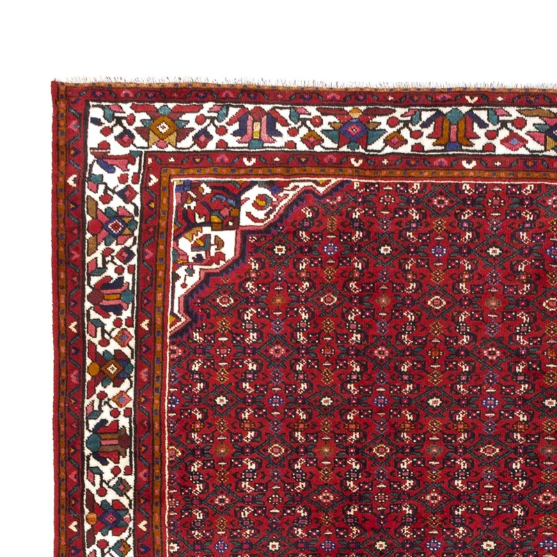 Malayer Teppich 258x363cm - Perserteppich - dunkelrot