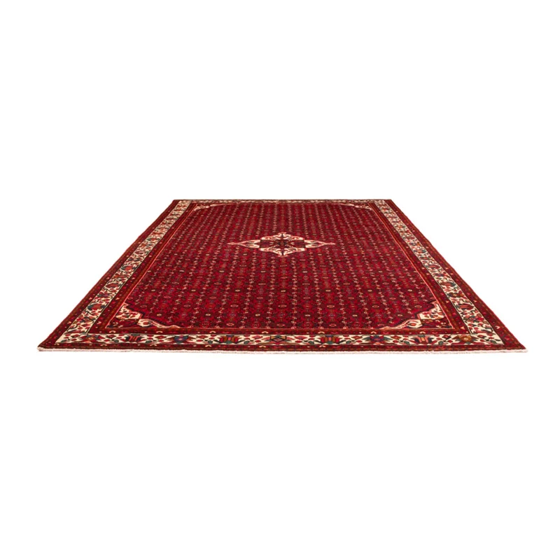 Malayer Teppich 258x363cm - Perserteppich - dunkelrot
