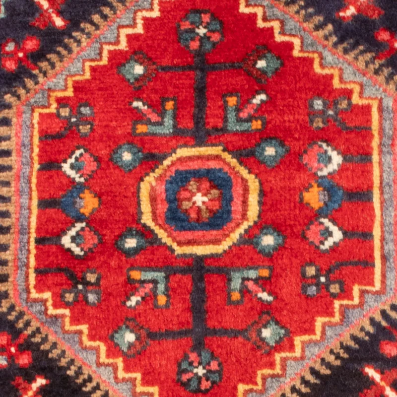 Touiserkan Teppich 57x98cm - Perserteppich - mehrfarbig