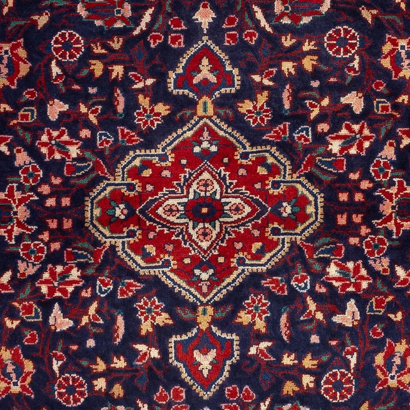 Jozan Teppich 115x165cm - Perserteppich - dunkelblau