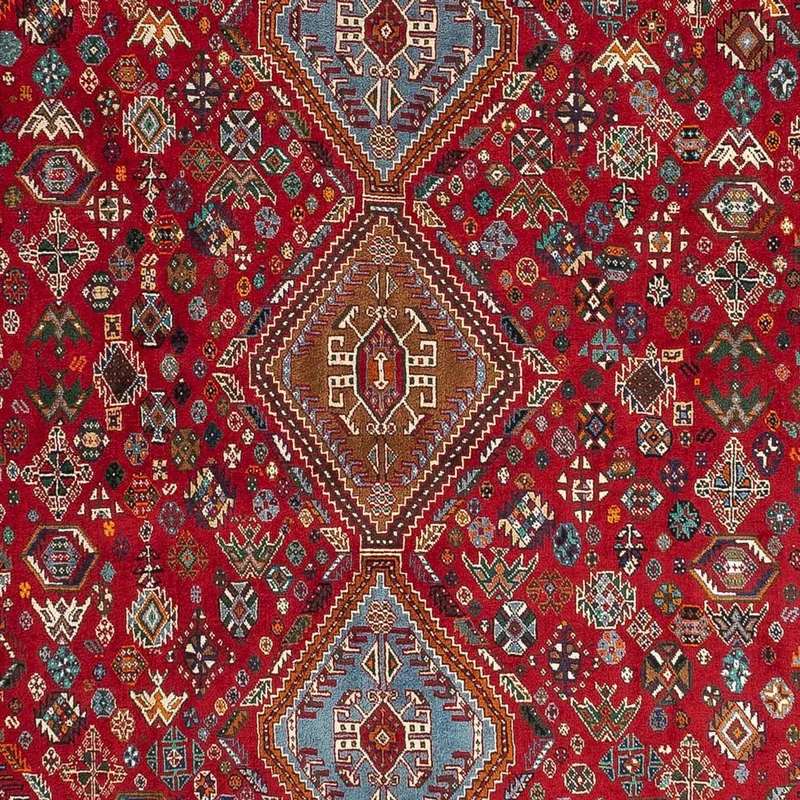 Ghashghai Teppich 215x331cm - Perserteppich - rot