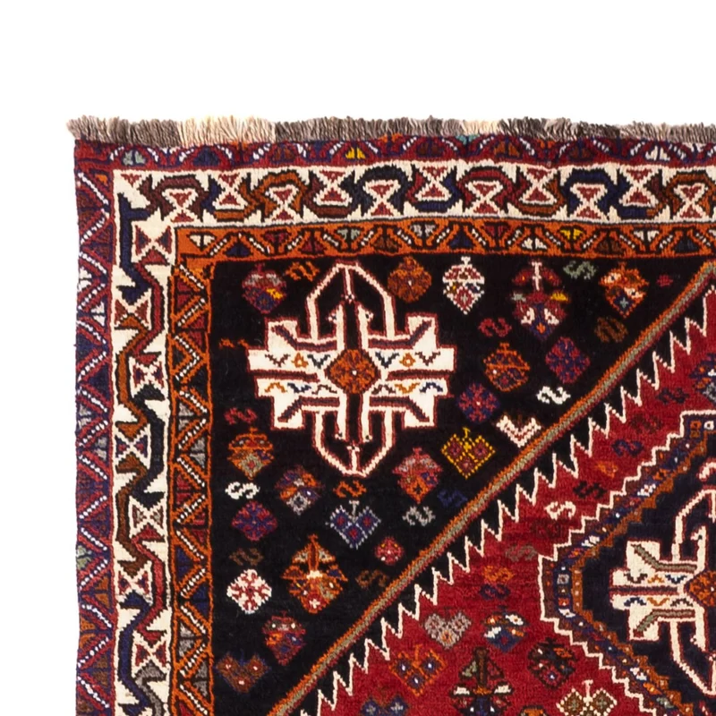 Ghashghai Teppich 162x259cm - Perserteppich - rot