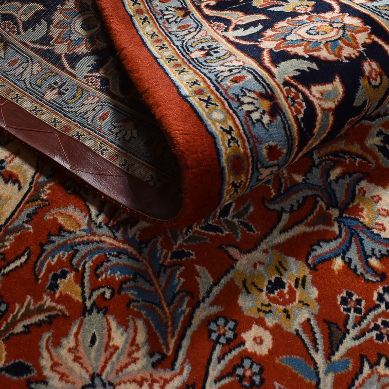 Maschad Teppich 196x292cm - Perserteppich - dunkelrot