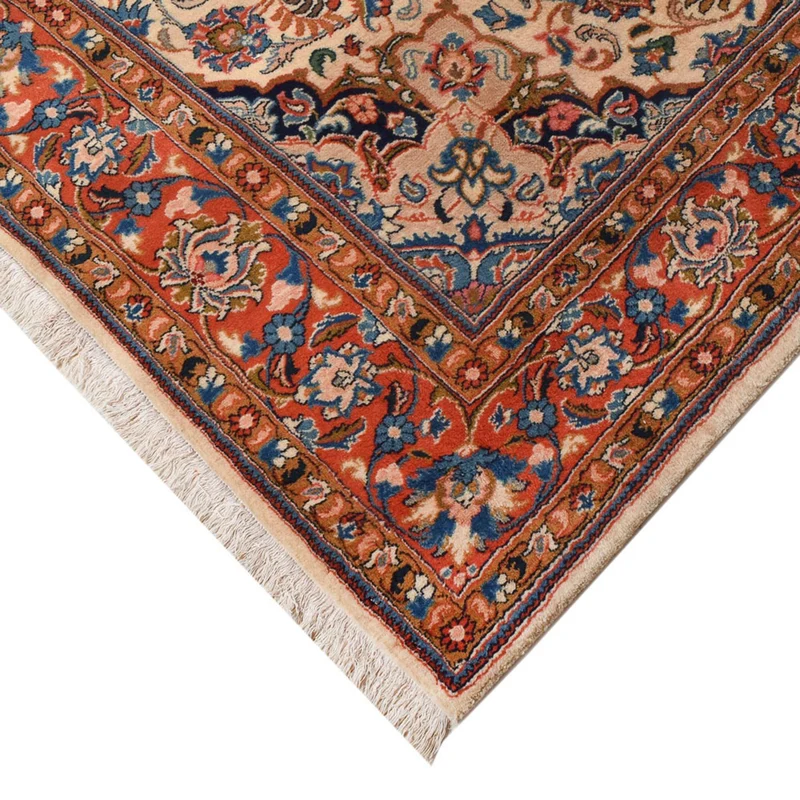 Sarough Teppich 193x277cm - Perserteppich - beige