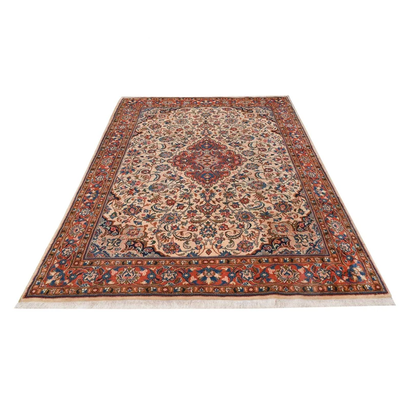Sarough Teppich 193x277cm - Perserteppich - beige