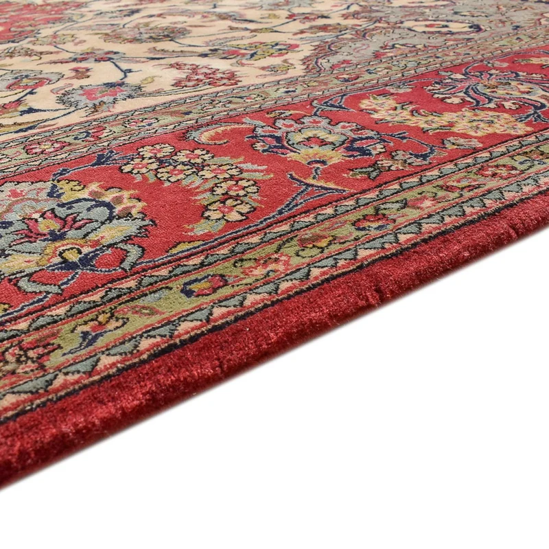 Ghom Teppich 255x353cm - Perserteppich - rot
