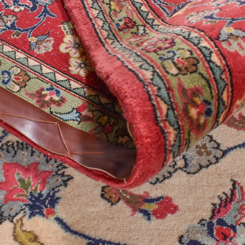 Ghom Teppich 255x353cm - Perserteppich - rot