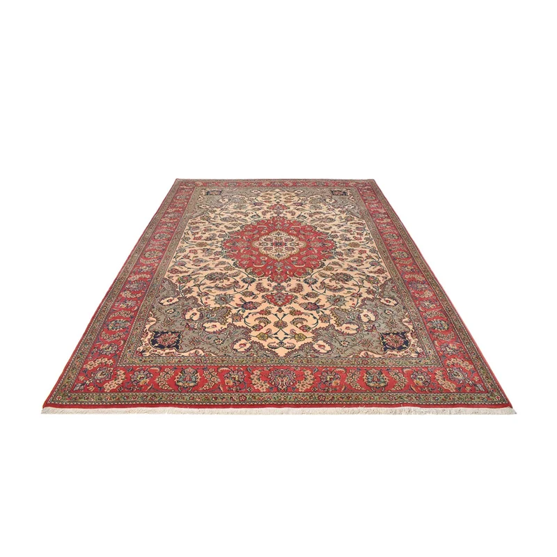Ghom Teppich 255x353cm - Perserteppich - rot