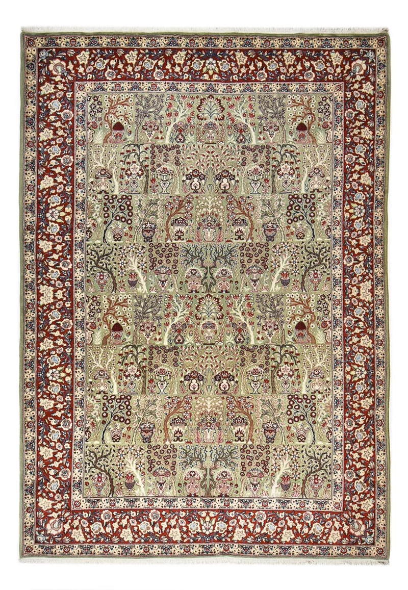 Keshan Teppich 252x362cm - Perserteppich - sand