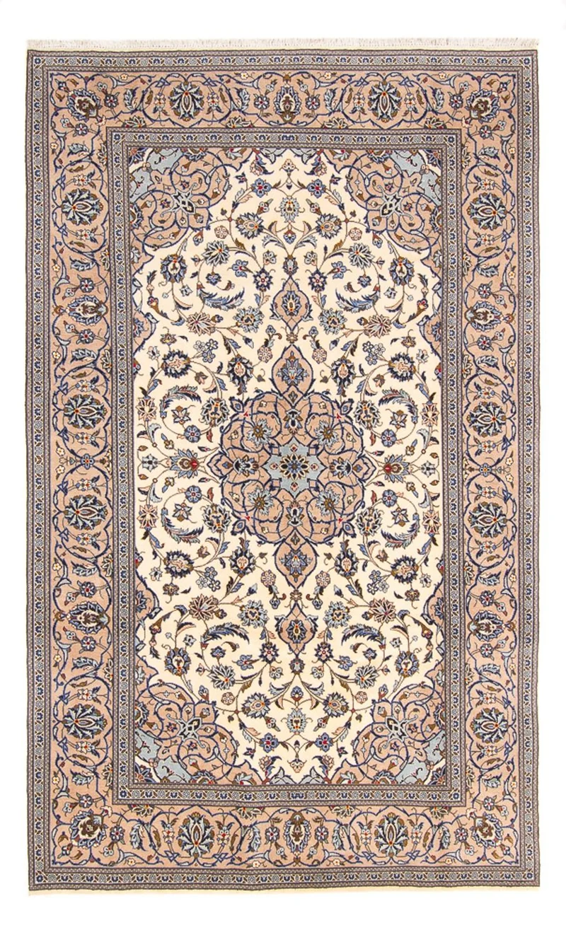 Keshan Teppich 192x306cm - Perserteppich - creme