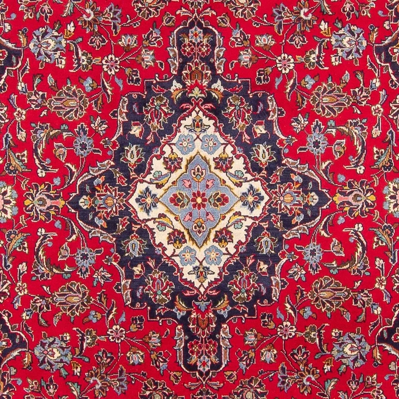 Perserteppich - Keshan - 198 x 298 cm - rot