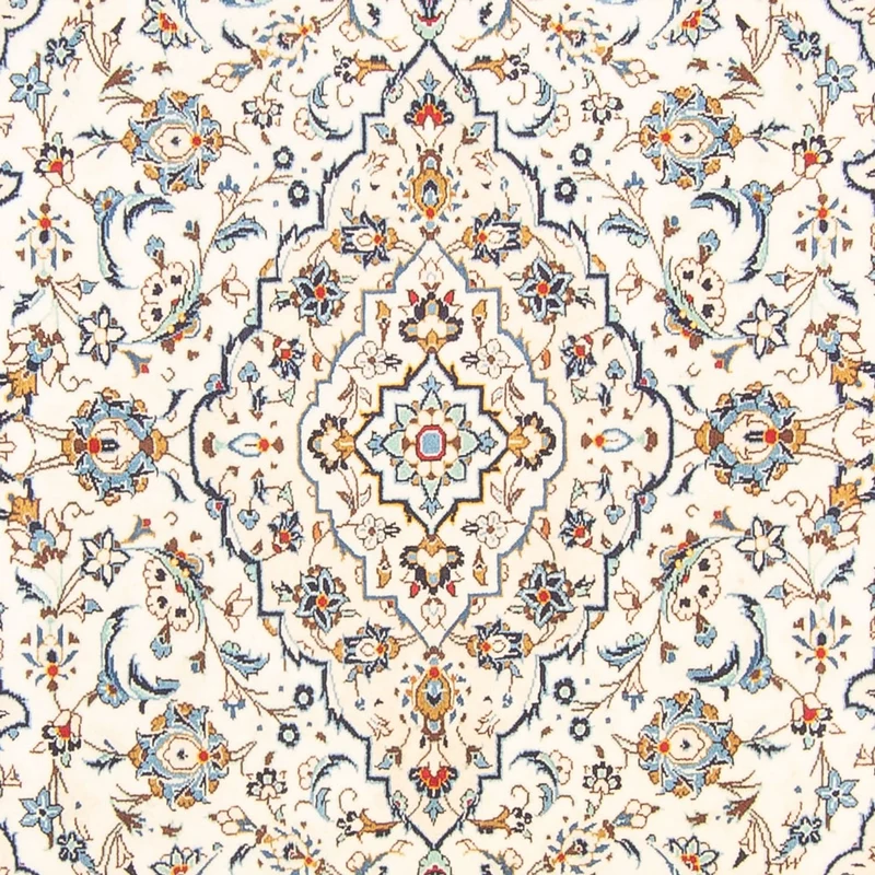 Perserteppich - Keshan - 196 x 304 cm - creme