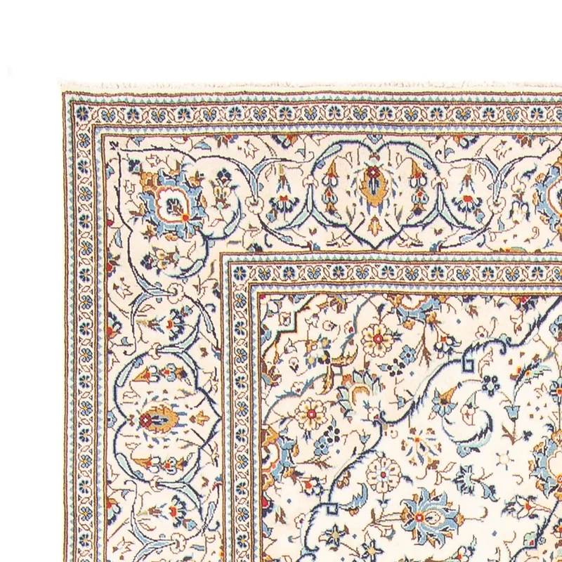 Perserteppich - Keshan - 196 x 304 cm - creme