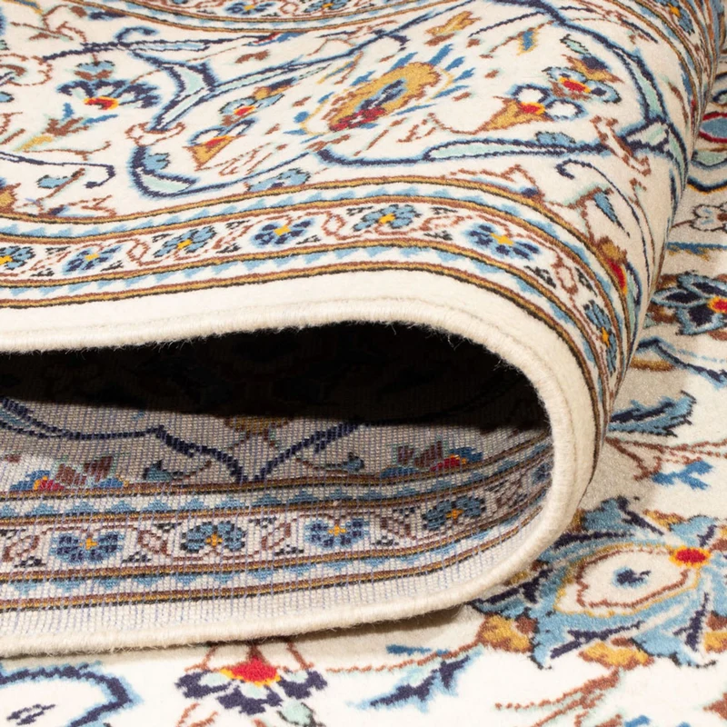 Perserteppich - Keshan - 196 x 304 cm - creme