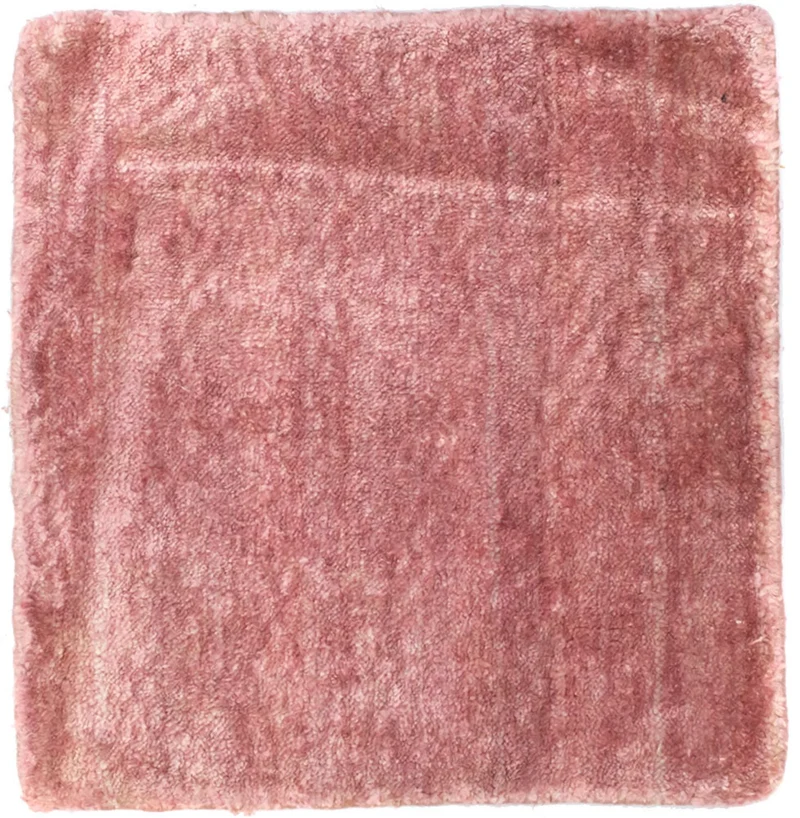 Viskose Teppich 35 x 35 cm Quadratischer Teppich