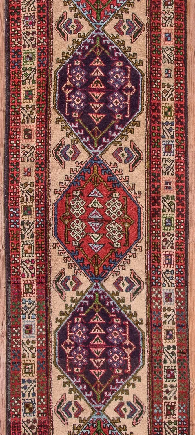Ardebil Teppich 72x293cm - Perserteppich - beige