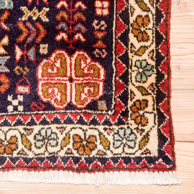 Abadeh Teppich 92x278cm - Perserteppich - rot