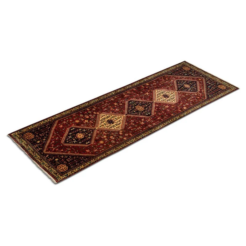 Abadeh Teppich 92x278cm - Perserteppich - rot