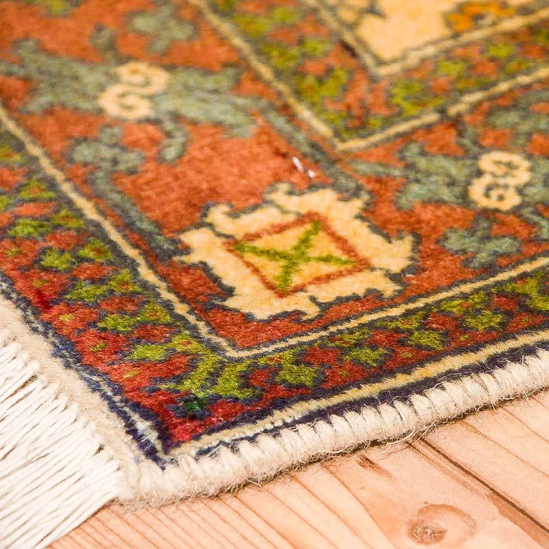 Turkaman Teppich 100x157cm - Orientteppich - gold