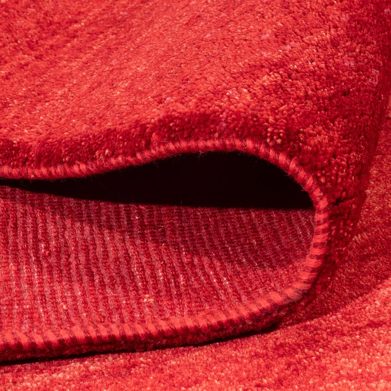 Gabbeh Persisch Teppich 171x226cm - Perserteppich Wollteppich - rot
