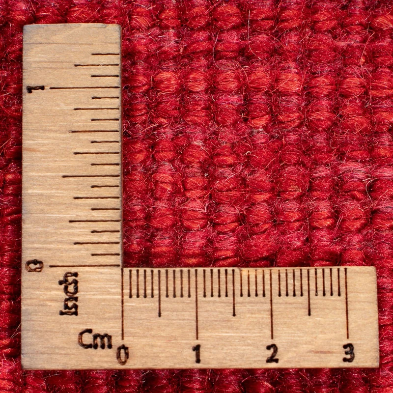 Gabbeh Persisch Teppich 171x226cm - Perserteppich Wollteppich - rot