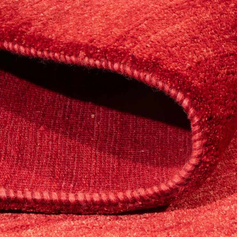 Gabbeh Persisch Teppich 173x234cm - Perserteppich Wollteppich - rot