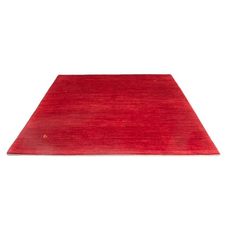 Gabbeh Persisch Teppich 173x234cm - Perserteppich Wollteppich - rot
