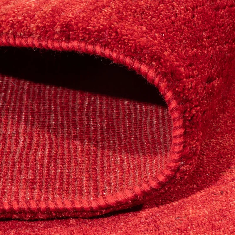 Gabbeh Persisch Teppich 174x234cm - Perserteppich Wollteppich - rot