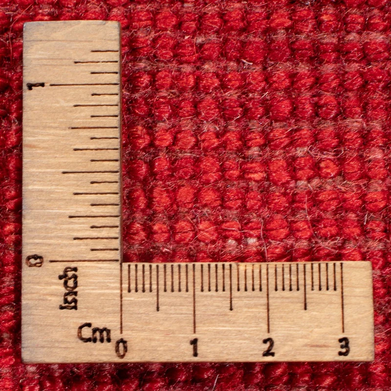 Gabbeh Persisch Teppich 174x234cm - Perserteppich Wollteppich - rot