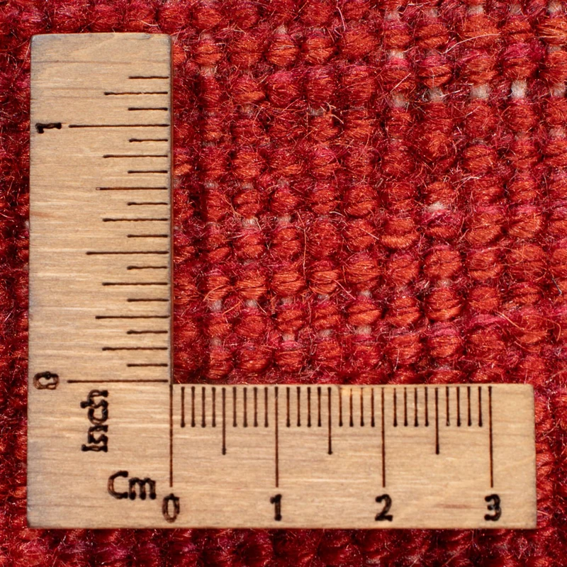 Gabbeh Persisch Teppich 176x251cm - Perserteppich Wollteppich - rot