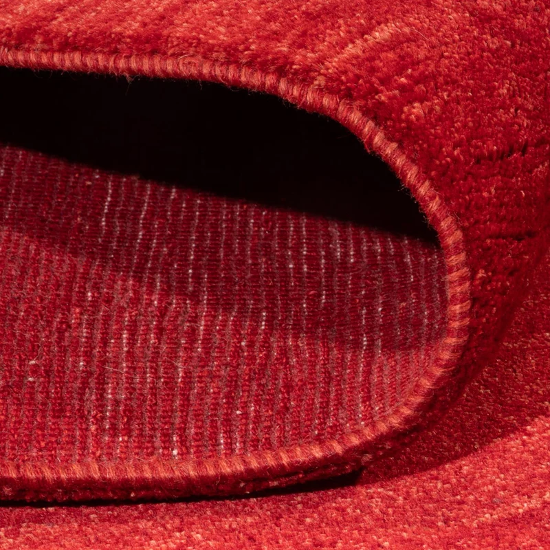 Gabbeh Persisch Teppich 175x233cm - Perserteppich Wollteppich - rot