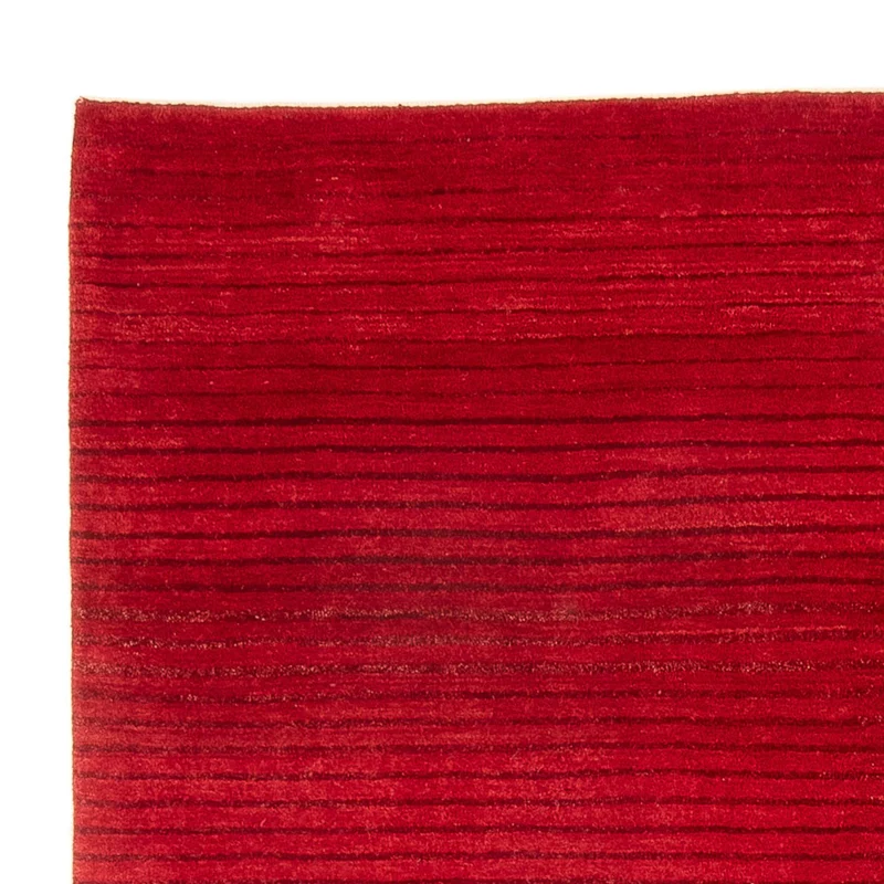 Gabbeh Persisch Teppich 174x240cm - Perserteppich Wollteppich - rot