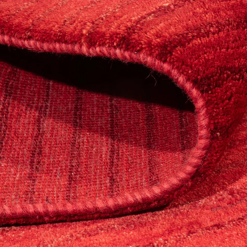 Gabbeh Persisch Teppich 174x240cm - Perserteppich Wollteppich - rot