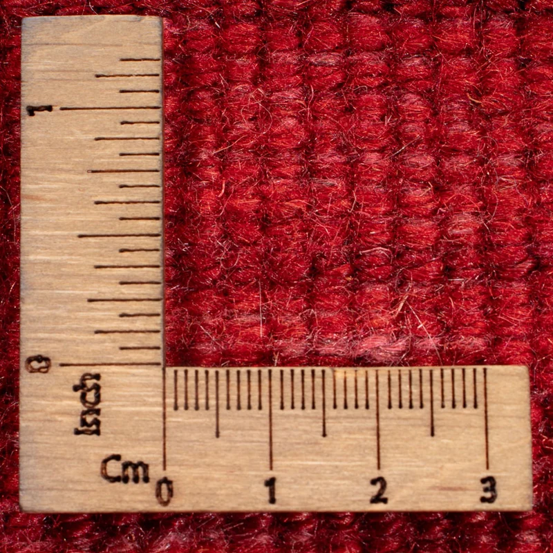 Gabbeh Persisch Teppich 174x240cm - Perserteppich Wollteppich - rot