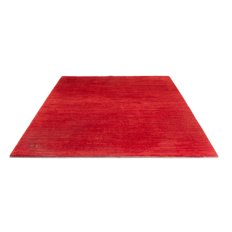 Gabbeh Persisch Teppich 175x244cm - Perserteppich Wollteppich - rot