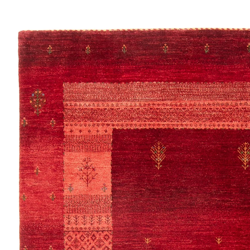 Gabbeh Teppich - Loribaft Perser - 173 x 257 cm - rot