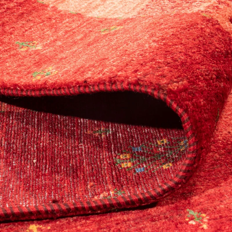 Gabbeh Teppich - Loribaft Perser - 173 x 257 cm - rot
