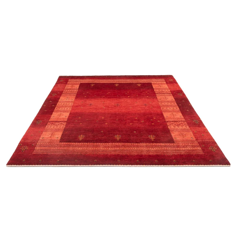 Gabbeh Teppich - Loribaft Perser - 173 x 257 cm - rot