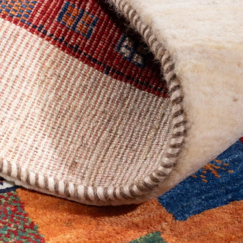 Loribaft Teppich Perser 83x126cm - Orientteppich - mehrfarbig