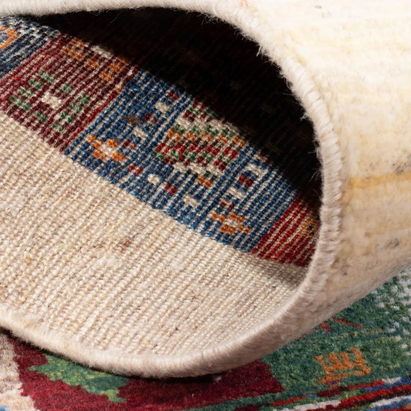 Loribaft Teppich Perser 85x136cm - Orientteppich - mehrfarbig