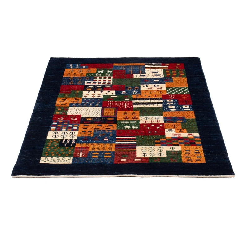 Loribaft Teppich Perser 83x129cm - Orientteppich - mehrfarbig