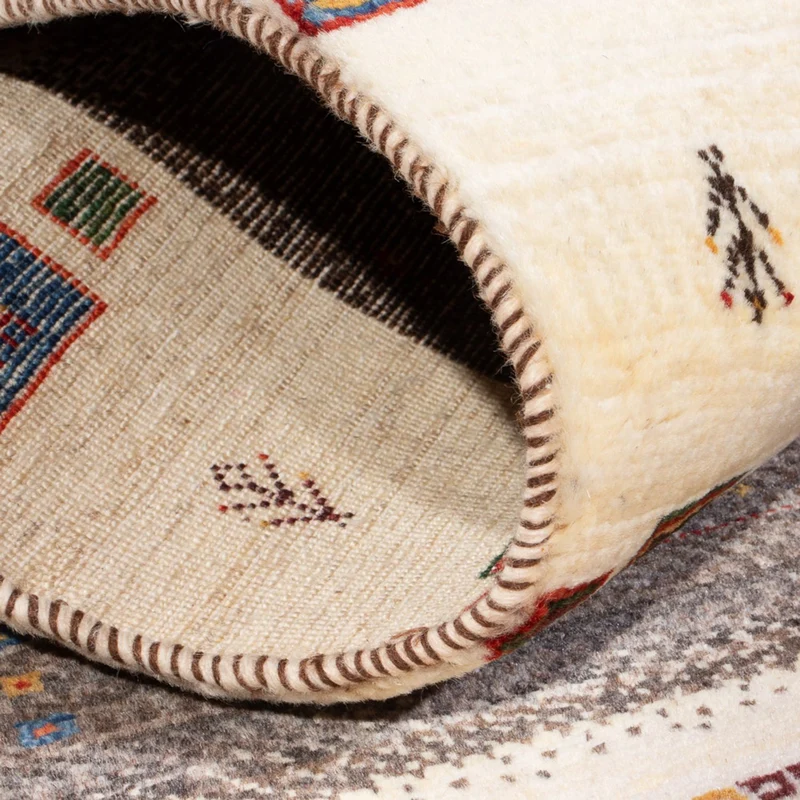 Loribaft Teppich Perser 84x126cm - Orientteppich - mehrfarbig